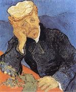 Vincent Van Gogh Portrait of Dector Gacher France oil painting artist